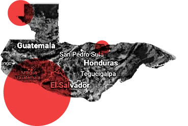 Guatemala and Honduras